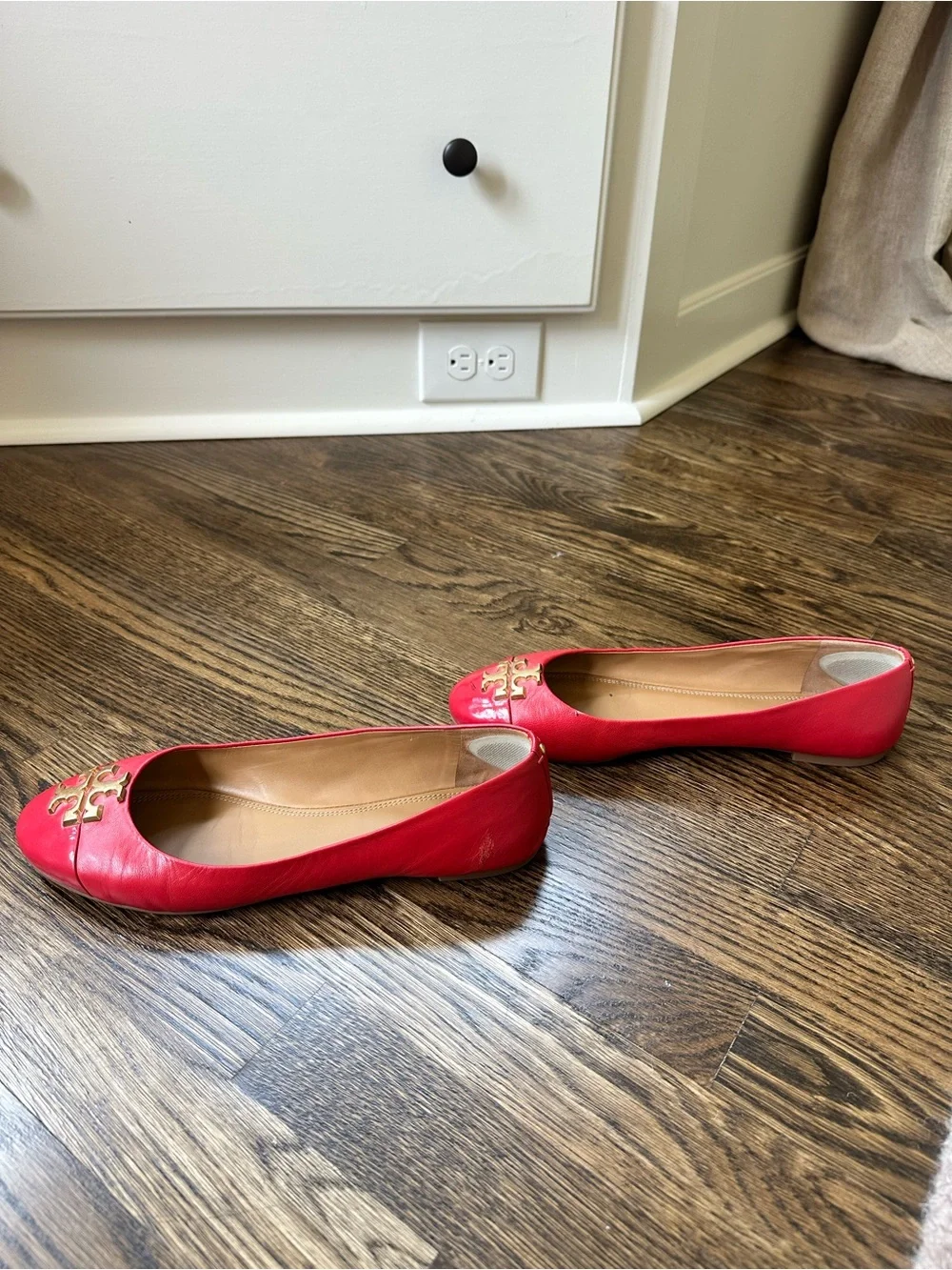 Red Tori Burch Ballet Flat size 9.5